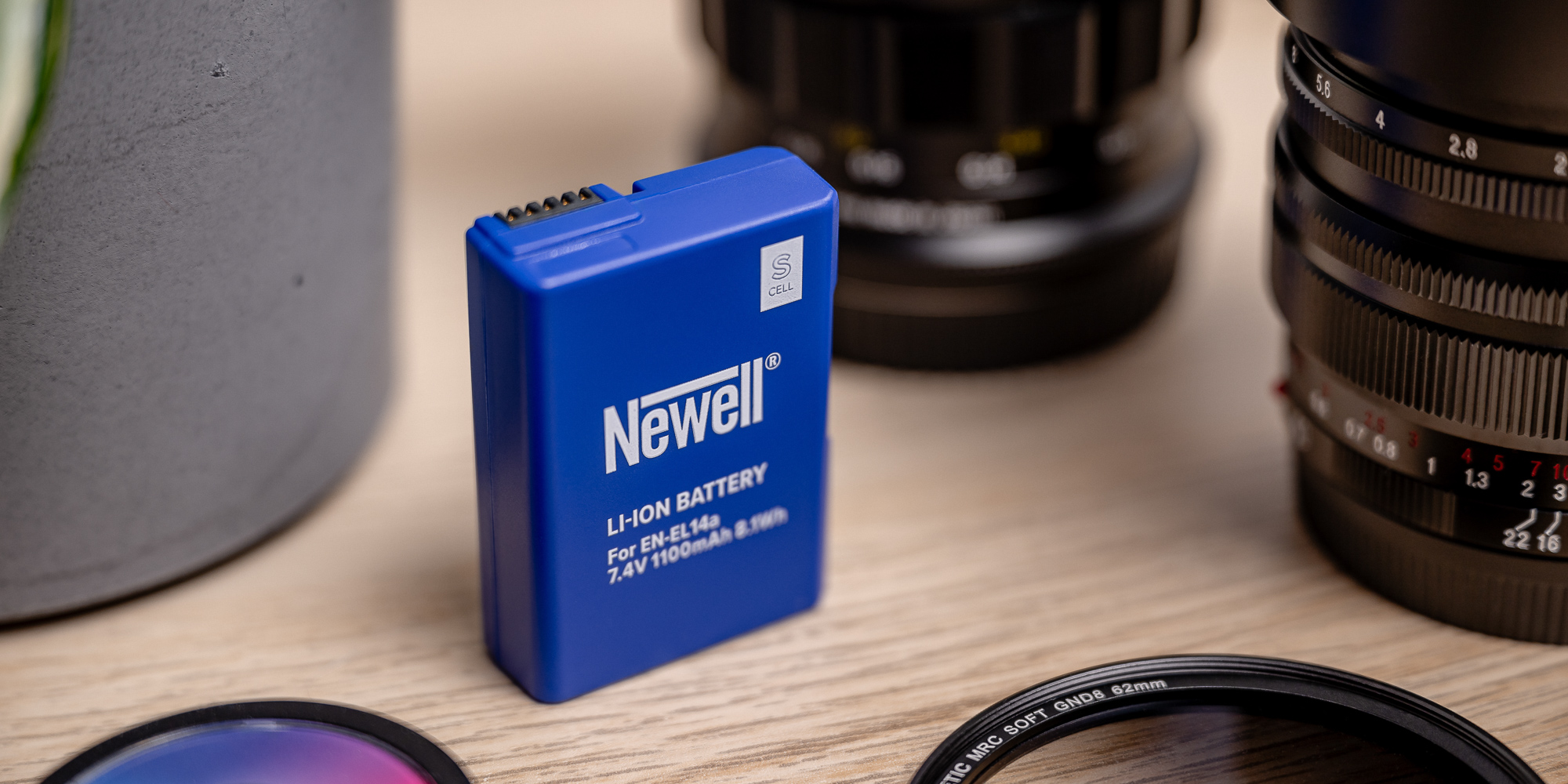Acumulador Newell SupraCell Protect para EN-EL14a de Nikon